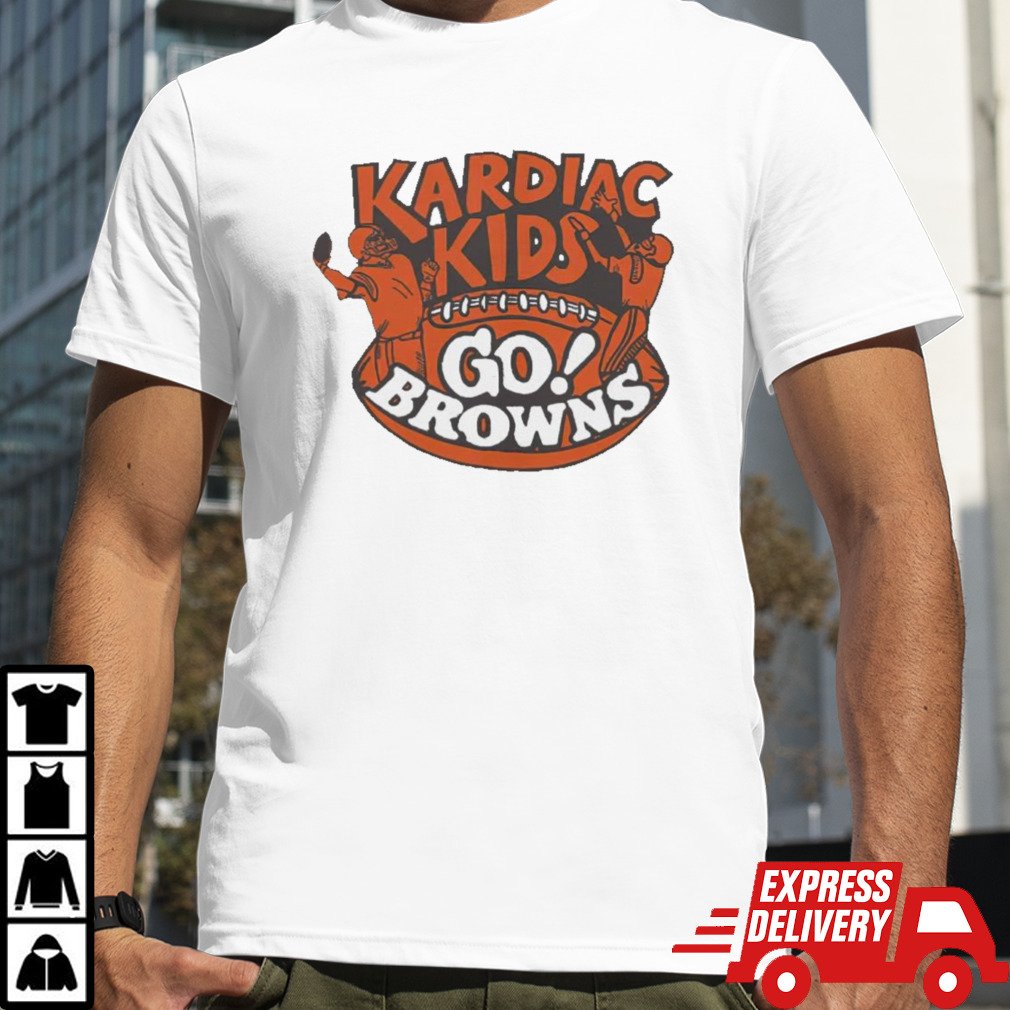 Kardiac kids go Browns shirt