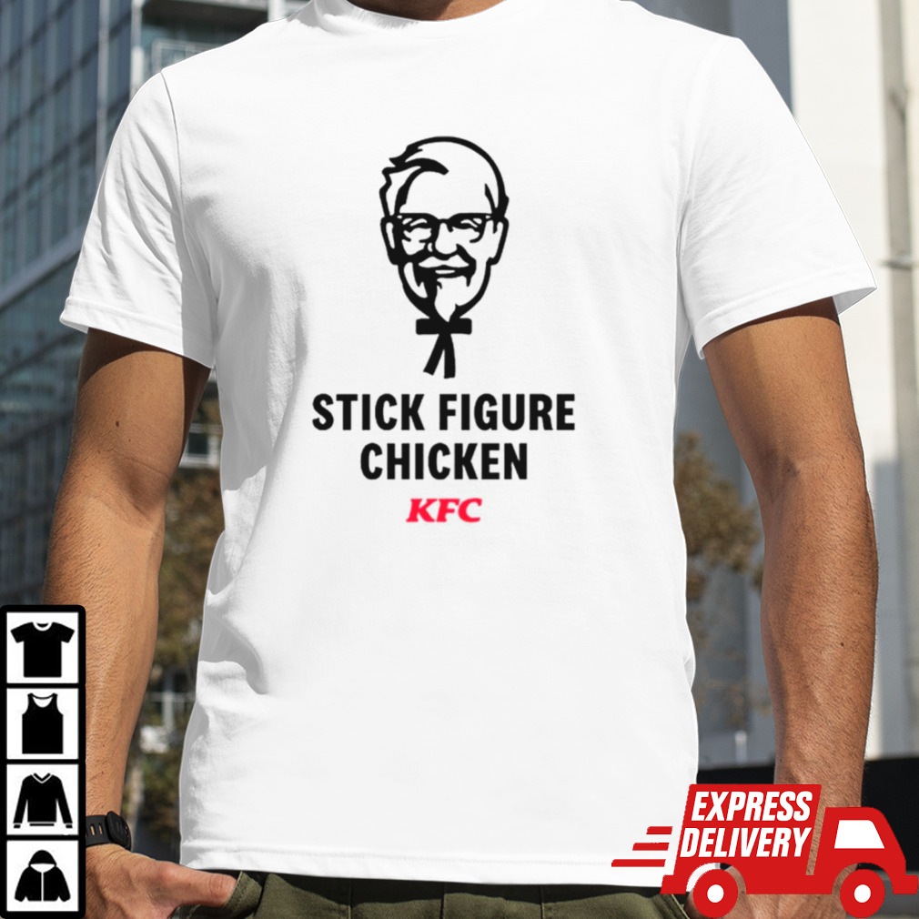 McDonald stick figure chicken KFC shirt