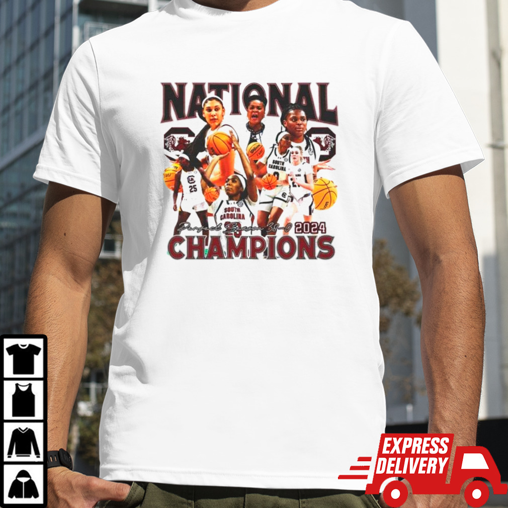 South Carolina Gamecocks Women’s basketball perfect season 380-0 2024 National Champions shirt