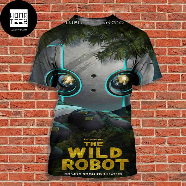 The Wild Robot Coming Soon To Theaters Fan Gifts All Over Print Shirt