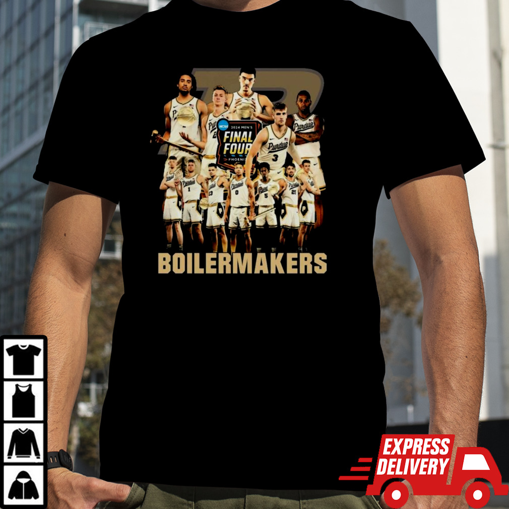 2024 Men Final Four Purdue Boilermakers T-Shirt