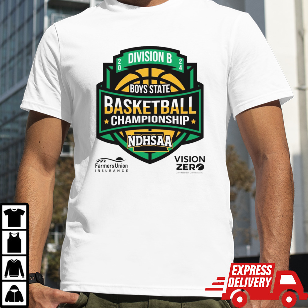 2024 NDHSAA Div. B Boys State Basketball Championship shirt