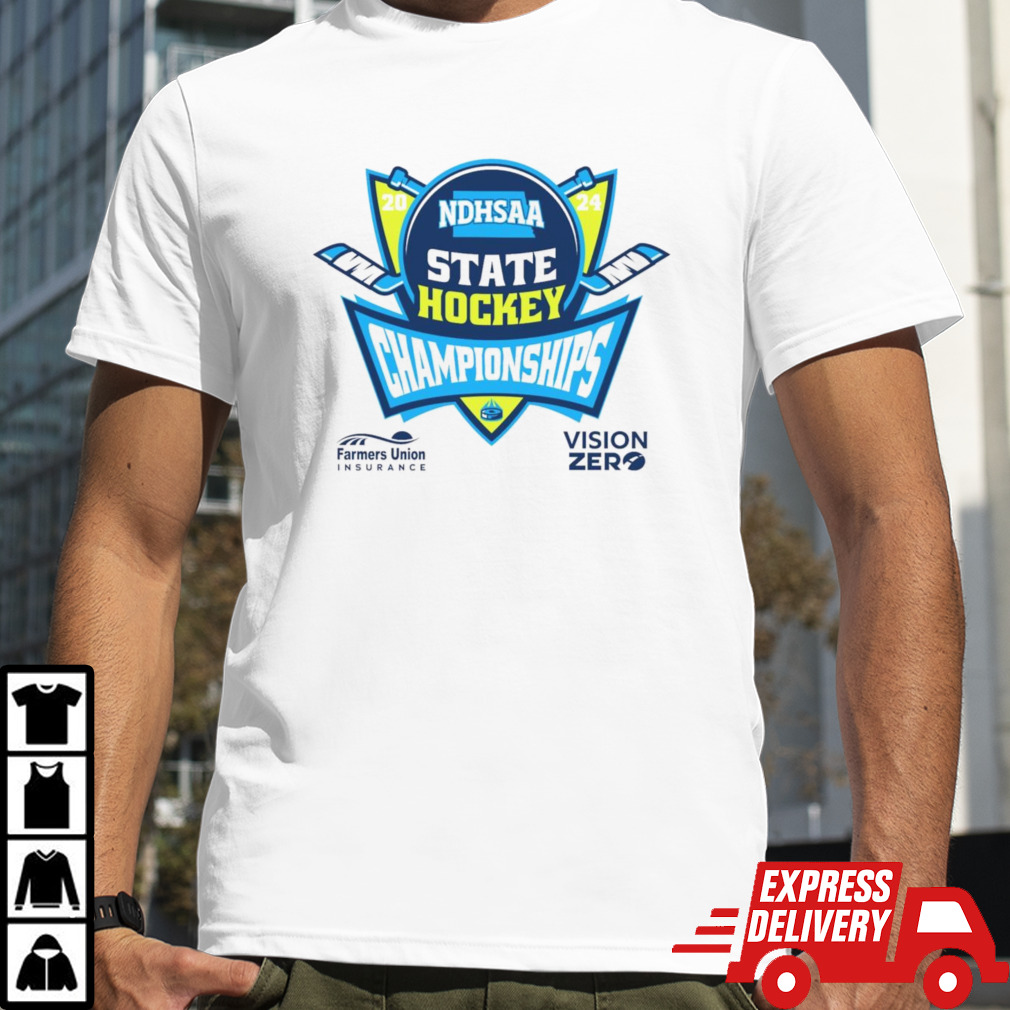 2024 NDHSAA State Hockey Championships shirt