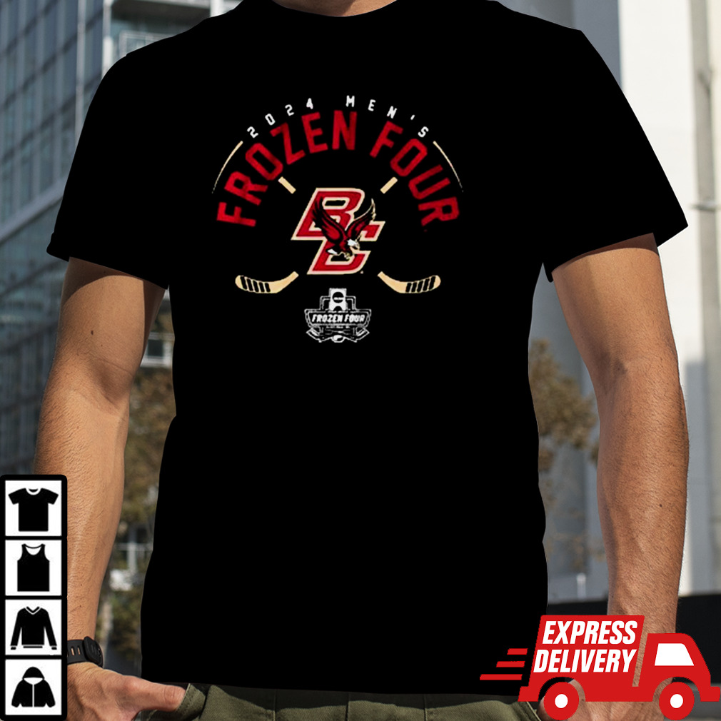 Boston College Hockey 2024 Frozen Four T-shirt