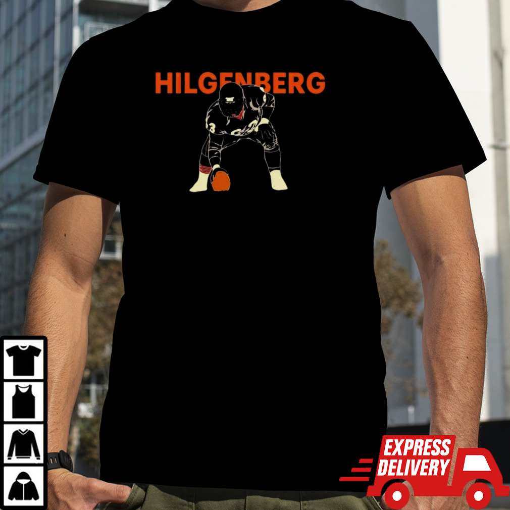 Jay Hilgenberg Cleveland Browns football shirt