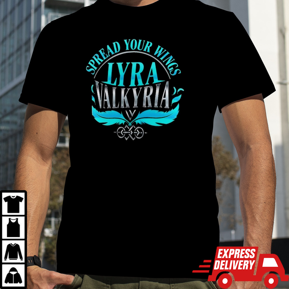 Lyra Valkyria Spread Your Wings T-shirt