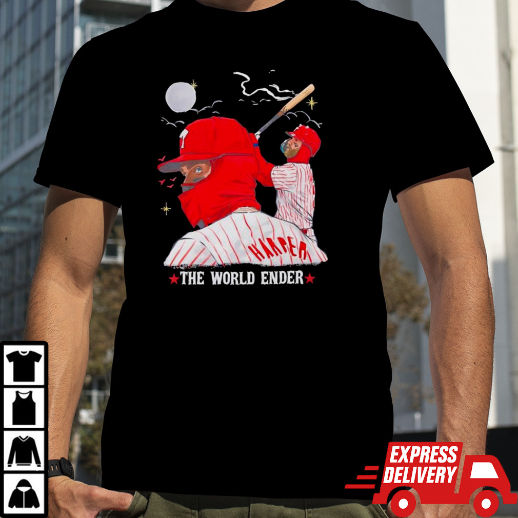 Philadelphia Phillies the world ender baseball shirt