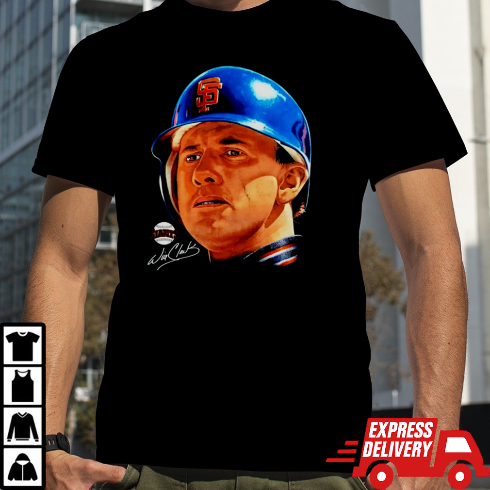 San Francisco Giants Will Clark Salem Baseball shirt