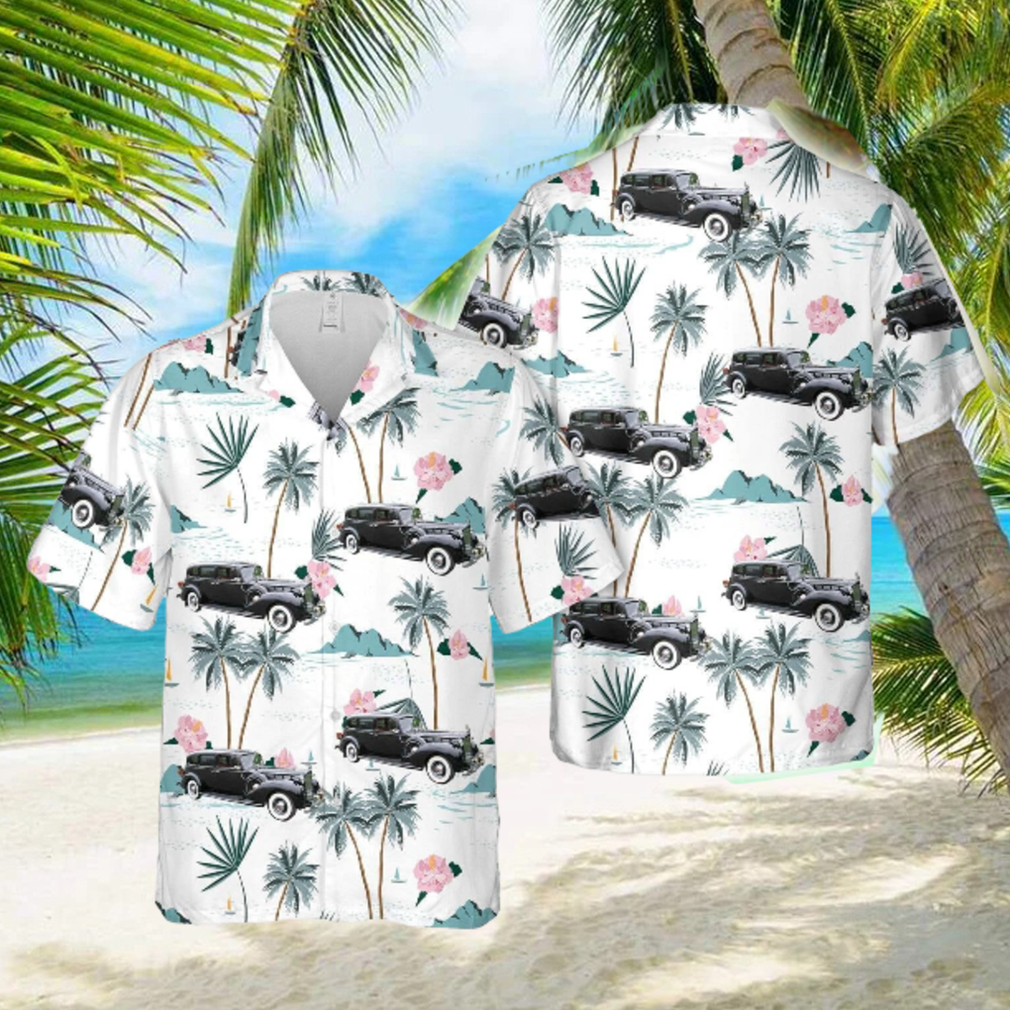 1938 Packard Super Eight Limousine Hawaiian Shirt