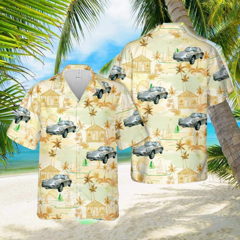 1974 Porsche 911S Hawaiian Shirt