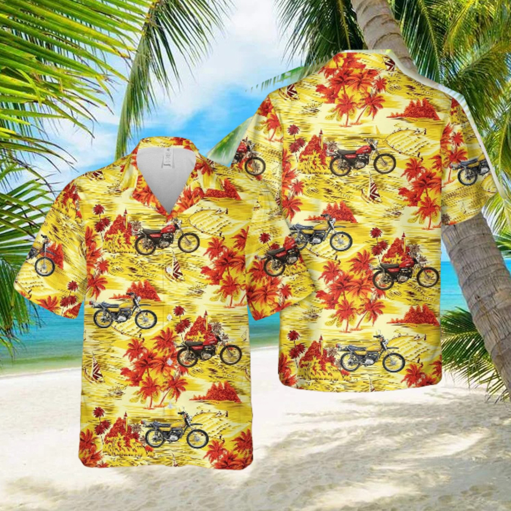 1974 Yamaha DT100 Hawaiian Shirt