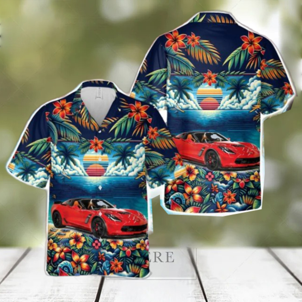 2015 CHEVROLET CORVETTE Z06 Z07 3LZ Hawaiian Shirt Aloha Beach Summer Shirt