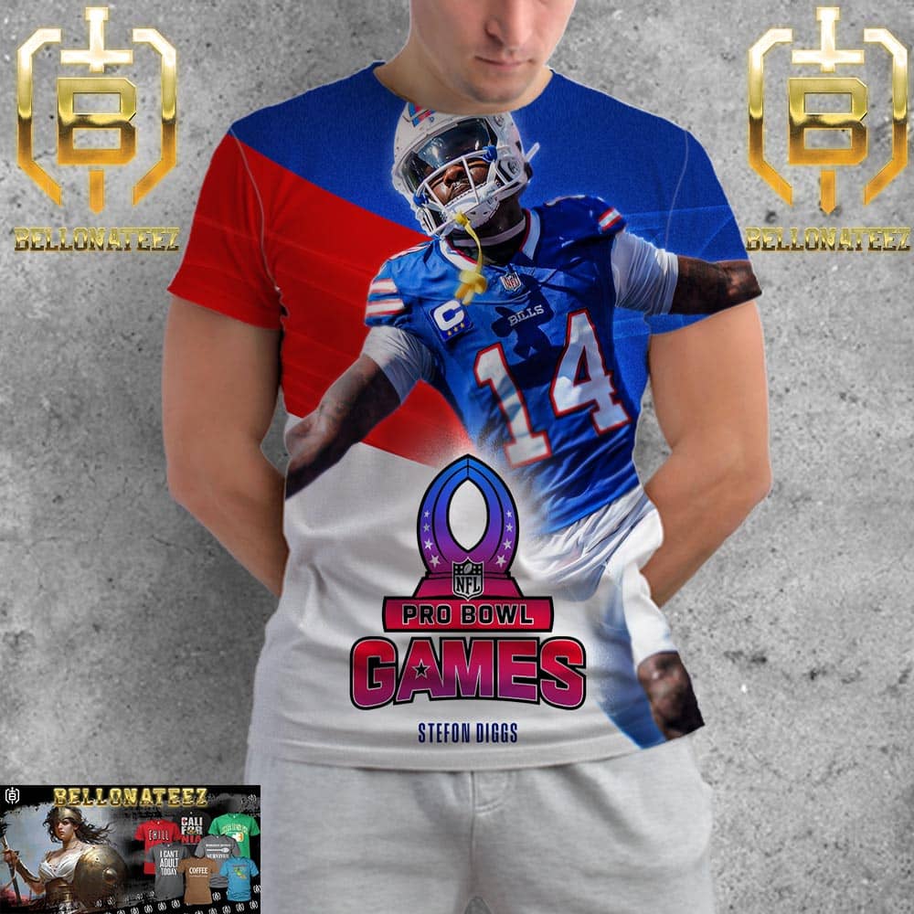 Buffalo Bills Stefon Diggs 14 Is Heading To Orlando For NFL Pro Bowl Games 2024 All Over Print Shirts