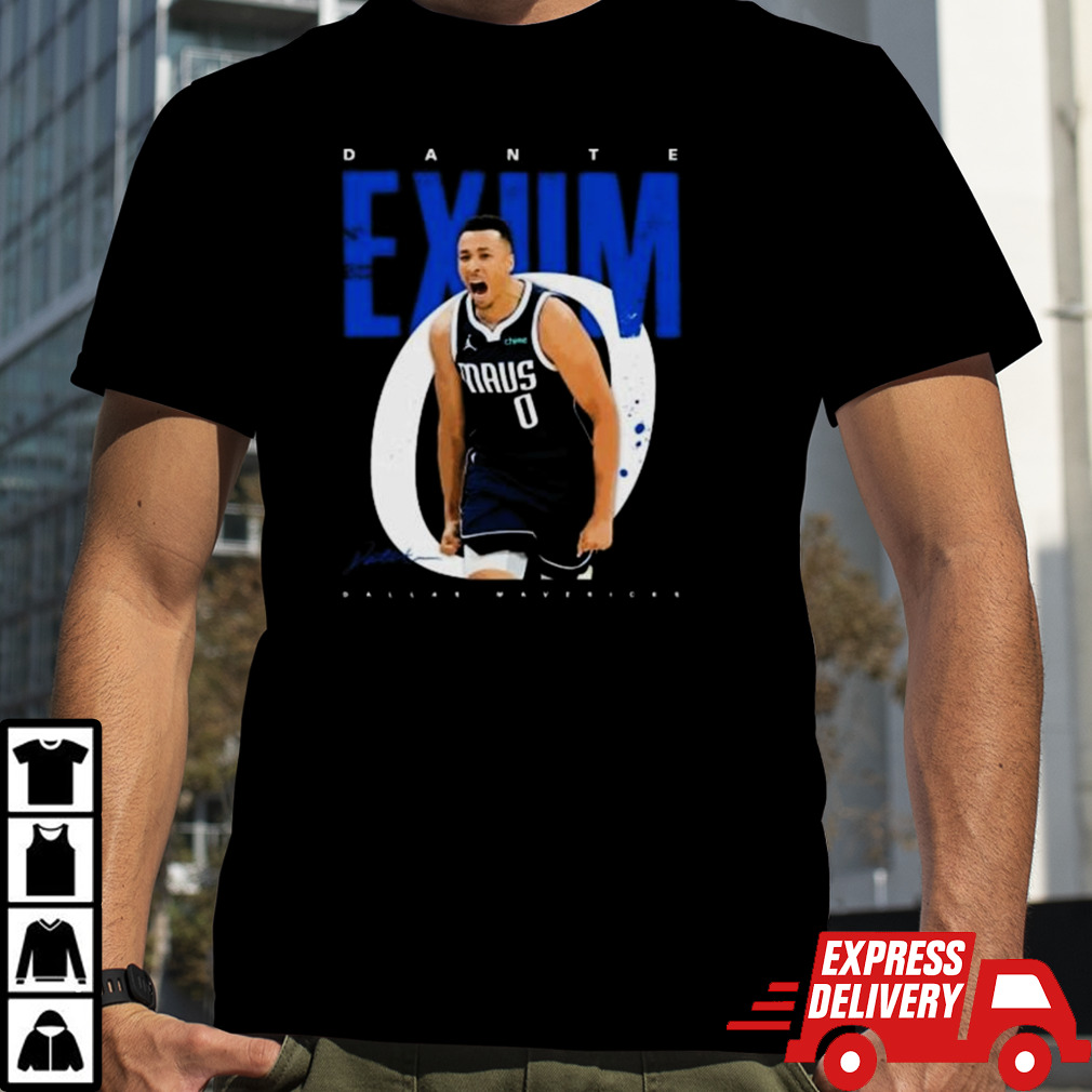 Dante Exum Dallas Mavericks Signature Shirt