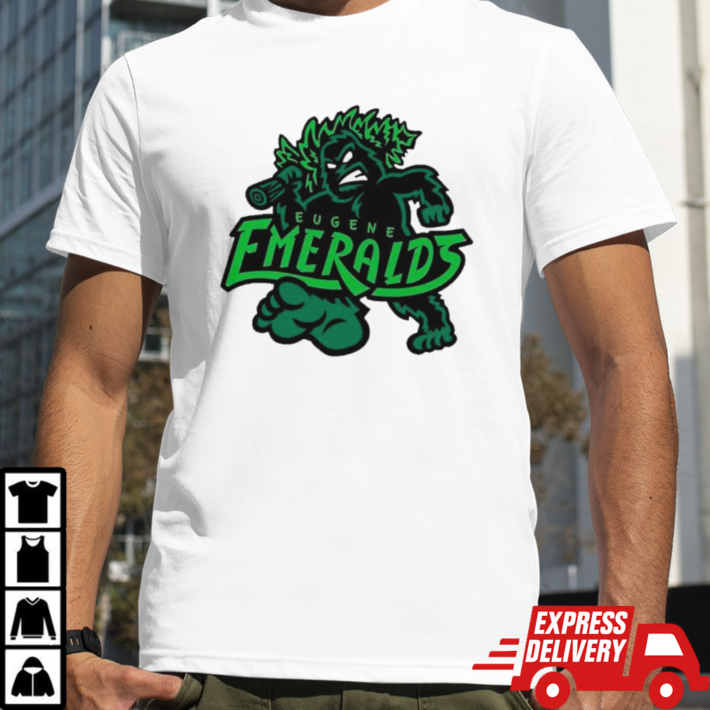 Eugene Emeralds Primary Sasquatch shirt