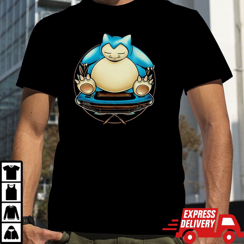 Gamer Snorlax shirt