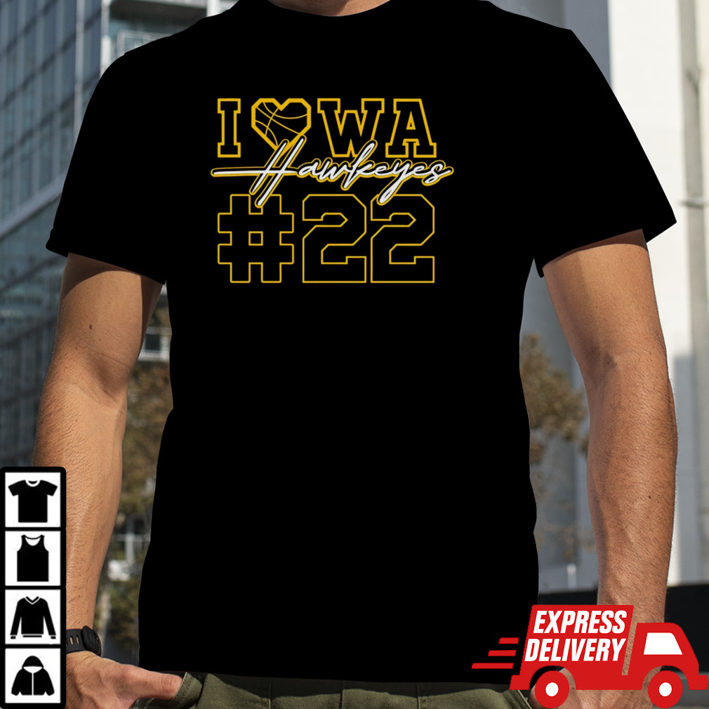 Iowa Hawkeyes 22 Caitlin Clark shirt