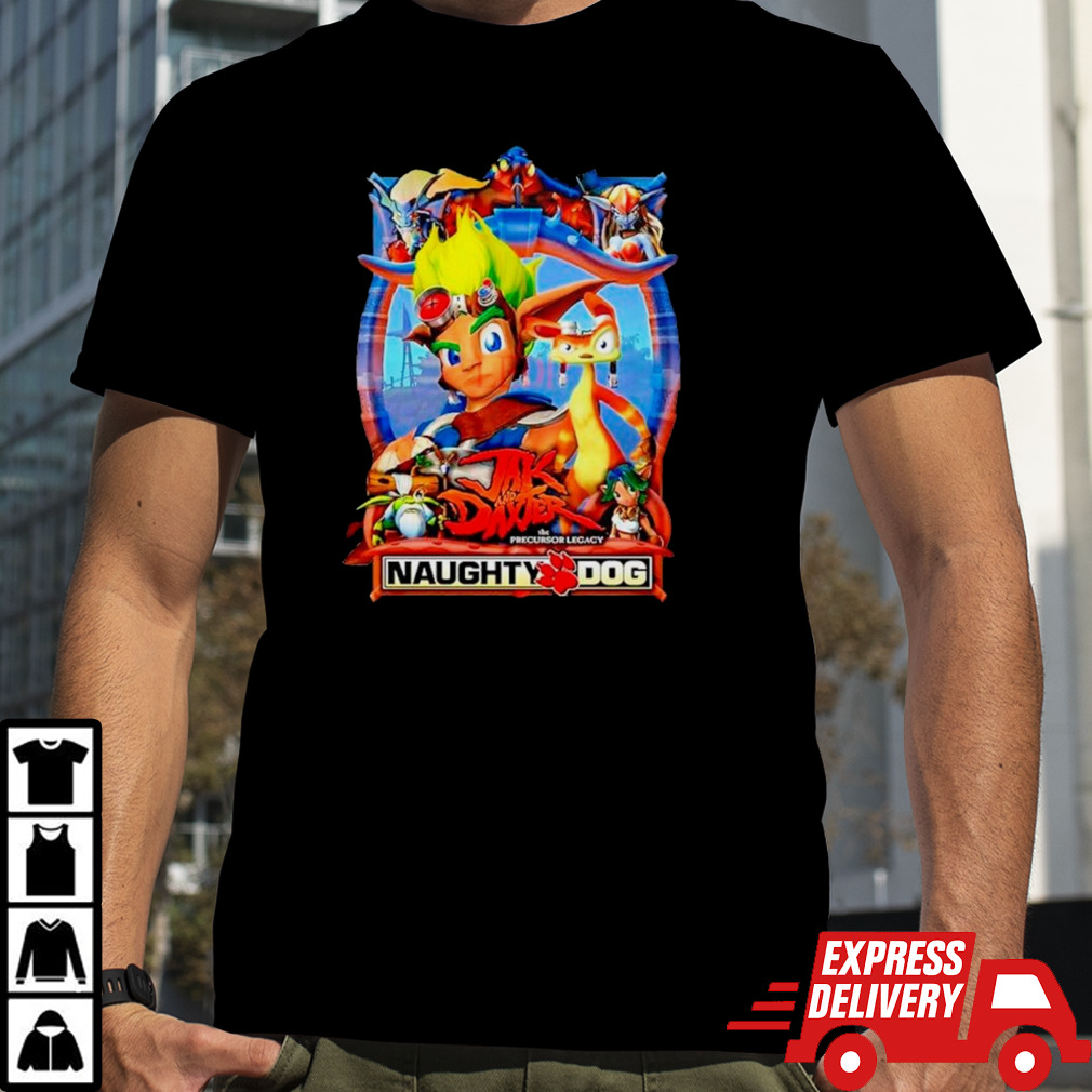 Jak and Daxter the precursor legacy naughty dog shirt