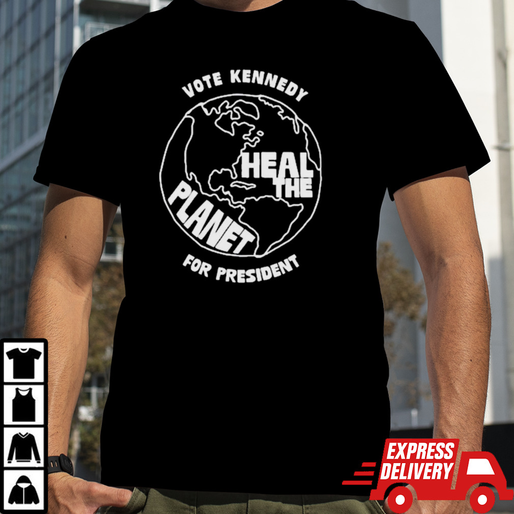 Kennedy24 Store Heal The Planet Shirt