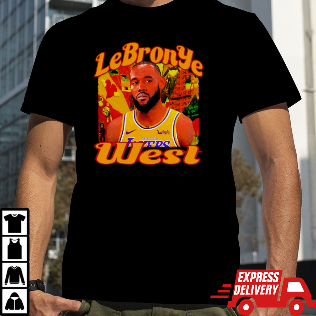 Lebronye West Lebron James X Kanye West shirt