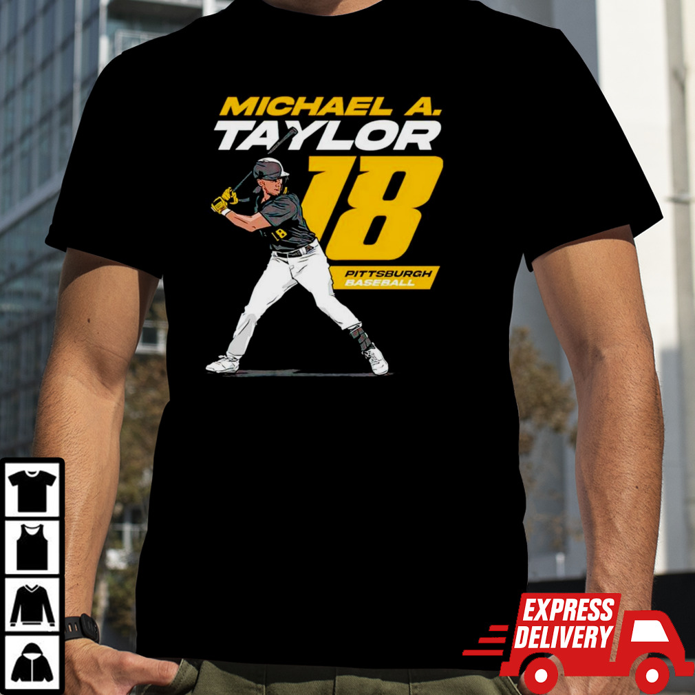 Michael A. Taylor #18 Player Pittsburgh Pirates shirt