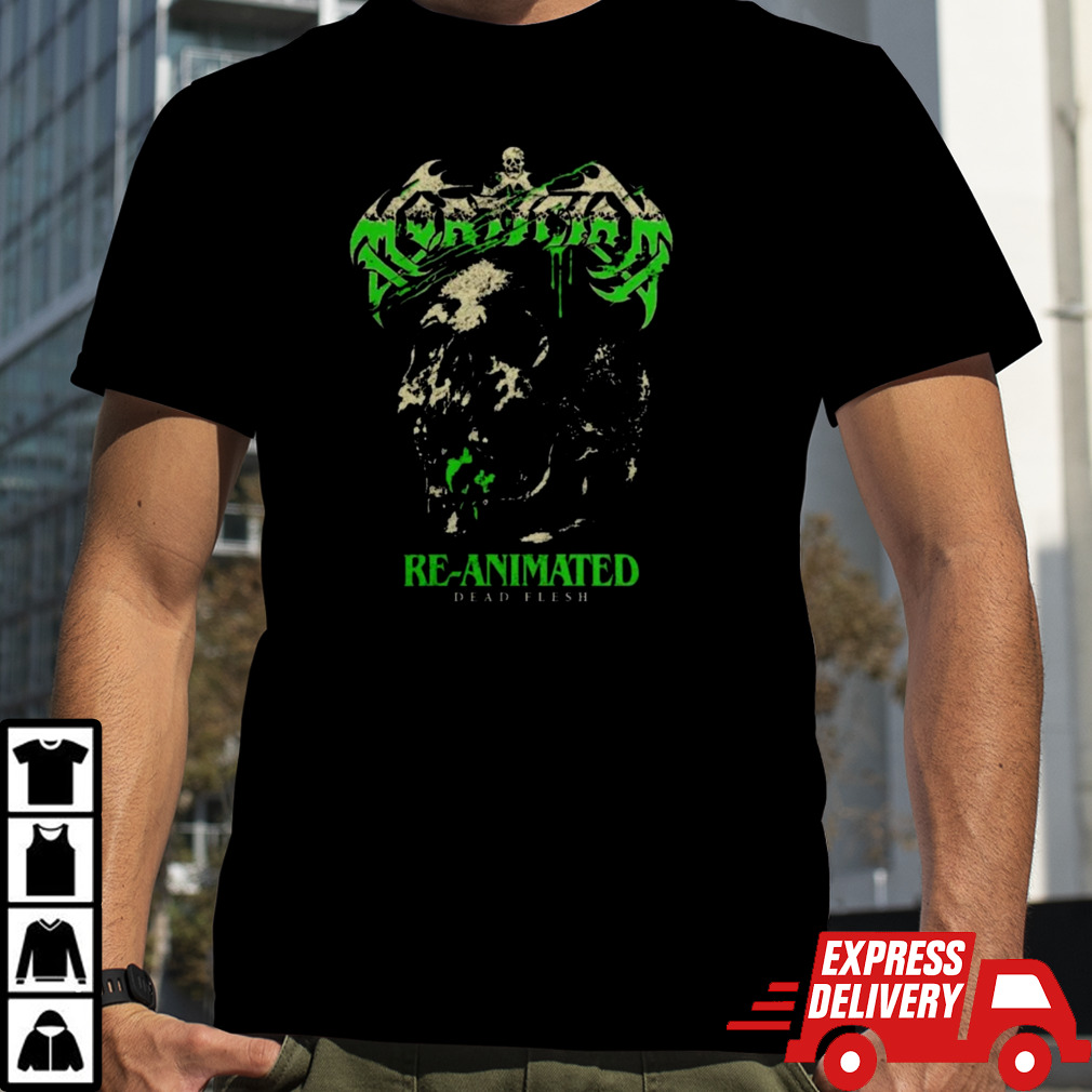 Mortician Merch Reanimated Dead Flesh Shirt