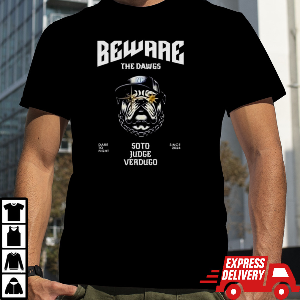 New The Dawgs Beware Pitbull Shirt