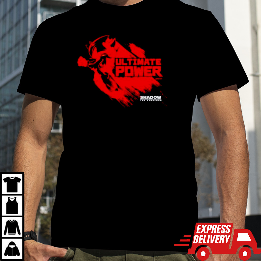 Shadow the hedgehog ultimate power shirt