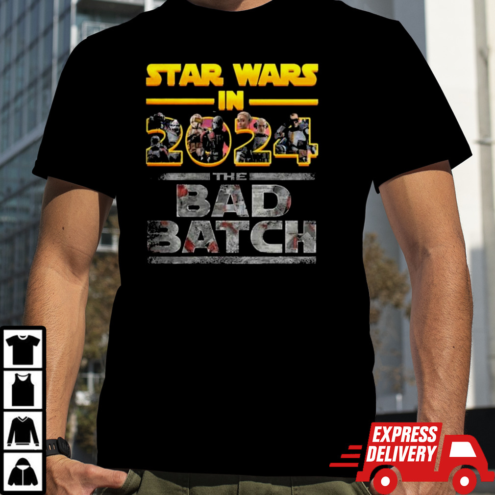 Star Wars In 2024 The Bad Batch T-shirt