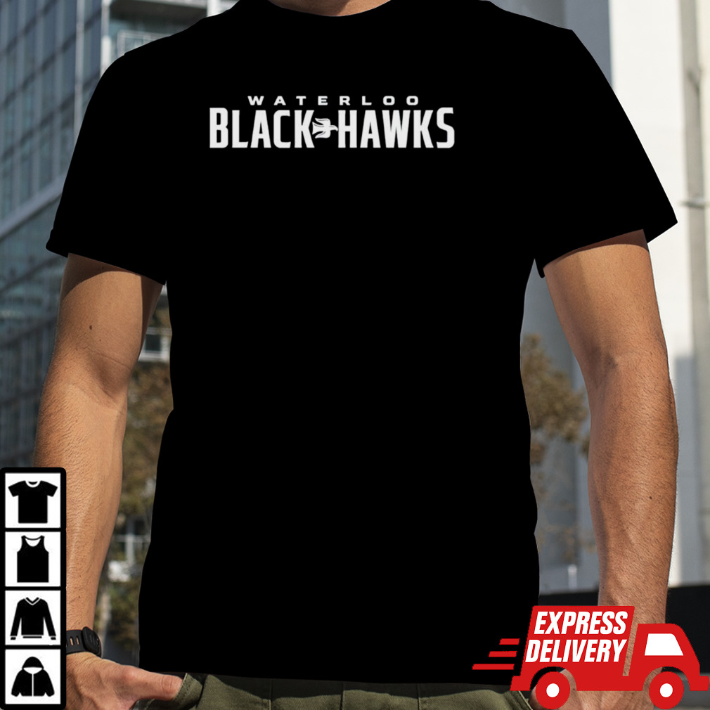 Waterloo Black Hawks shirt