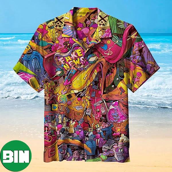 A Modern Dystopia Aloha Hawaiian Shirt