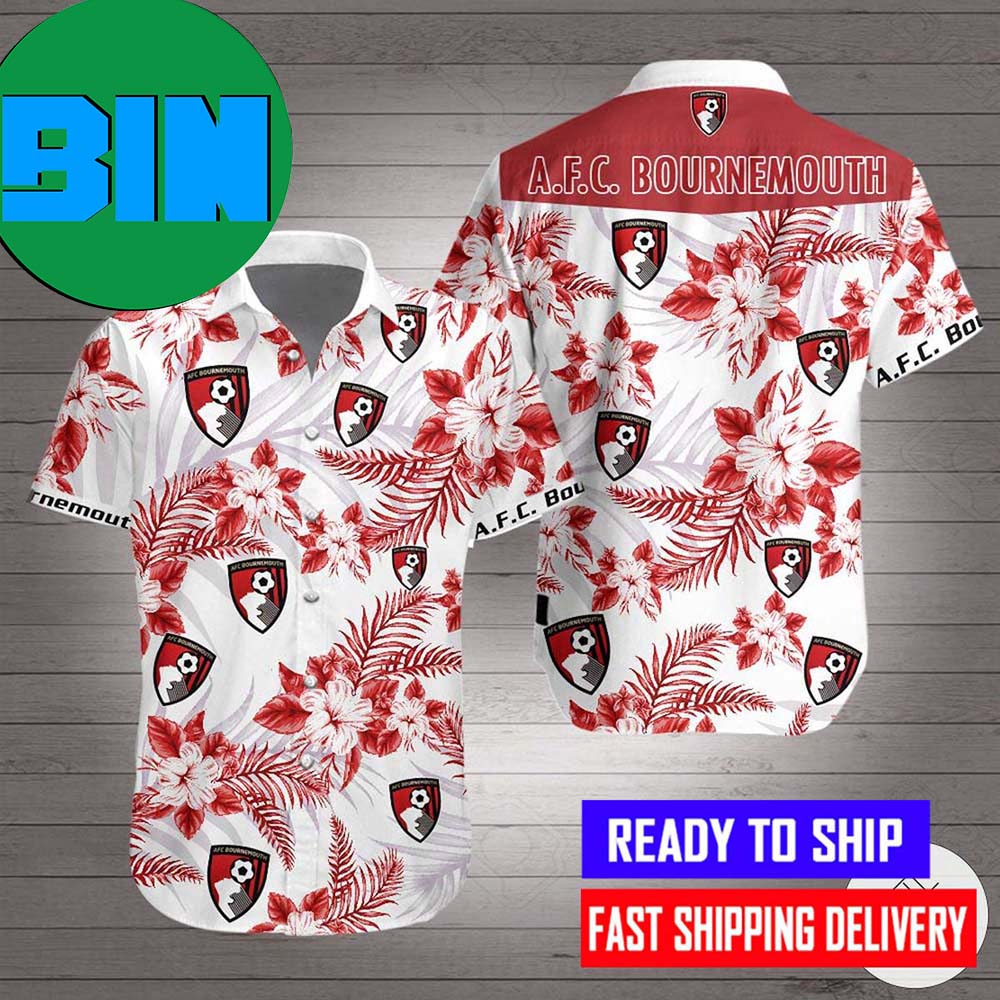 A.F.C. Bournemouth Hawaiian Shirt 1559