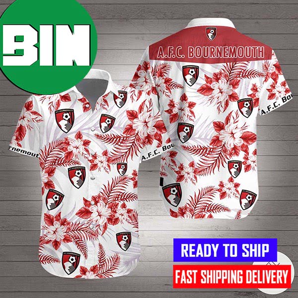 A.F.C. Bournemouth Hawaiian Shirt