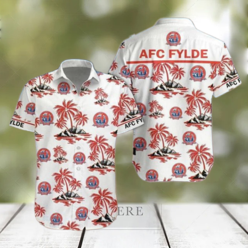 AFC Fylde Soccer Hawaiian Shirt