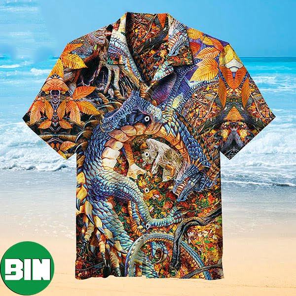 Abby's Dragon Aloha Hawaiian Shirt