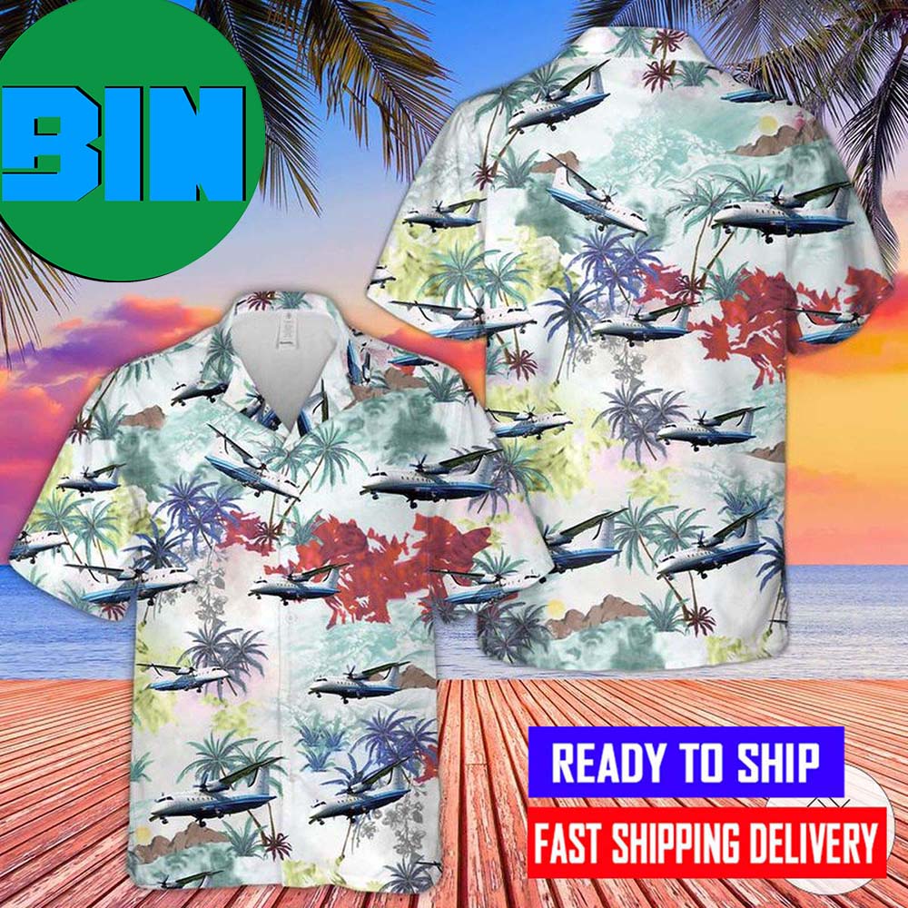 Air Force C-146A Wolfhound Hawaiian Shirt 3255