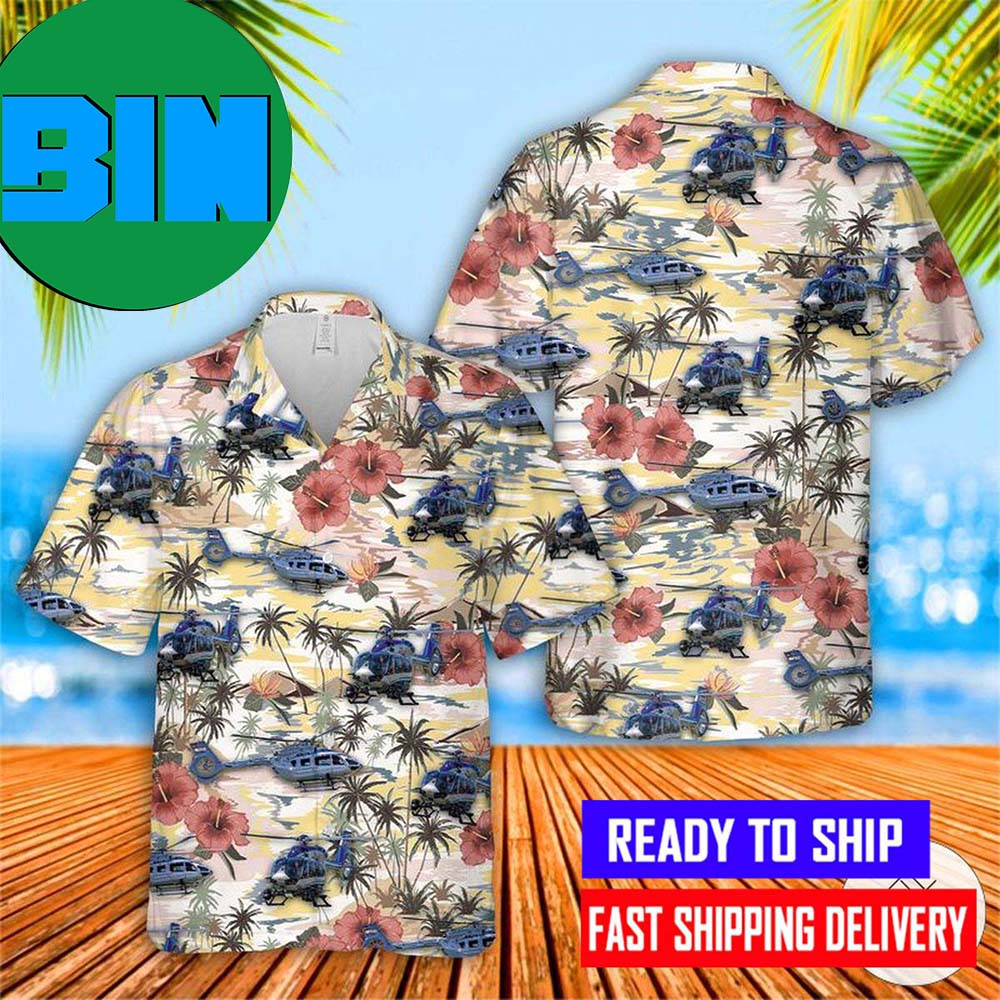 Airbus Helicopters H145 Hawaiian Shirt 4047