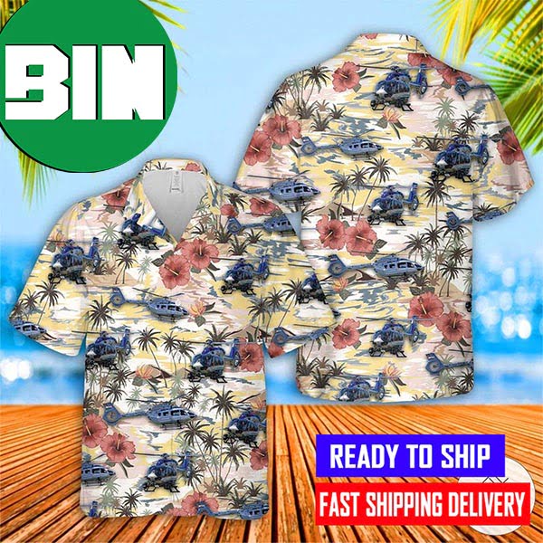 Airbus Helicopters H145 Hawaiian Shirt