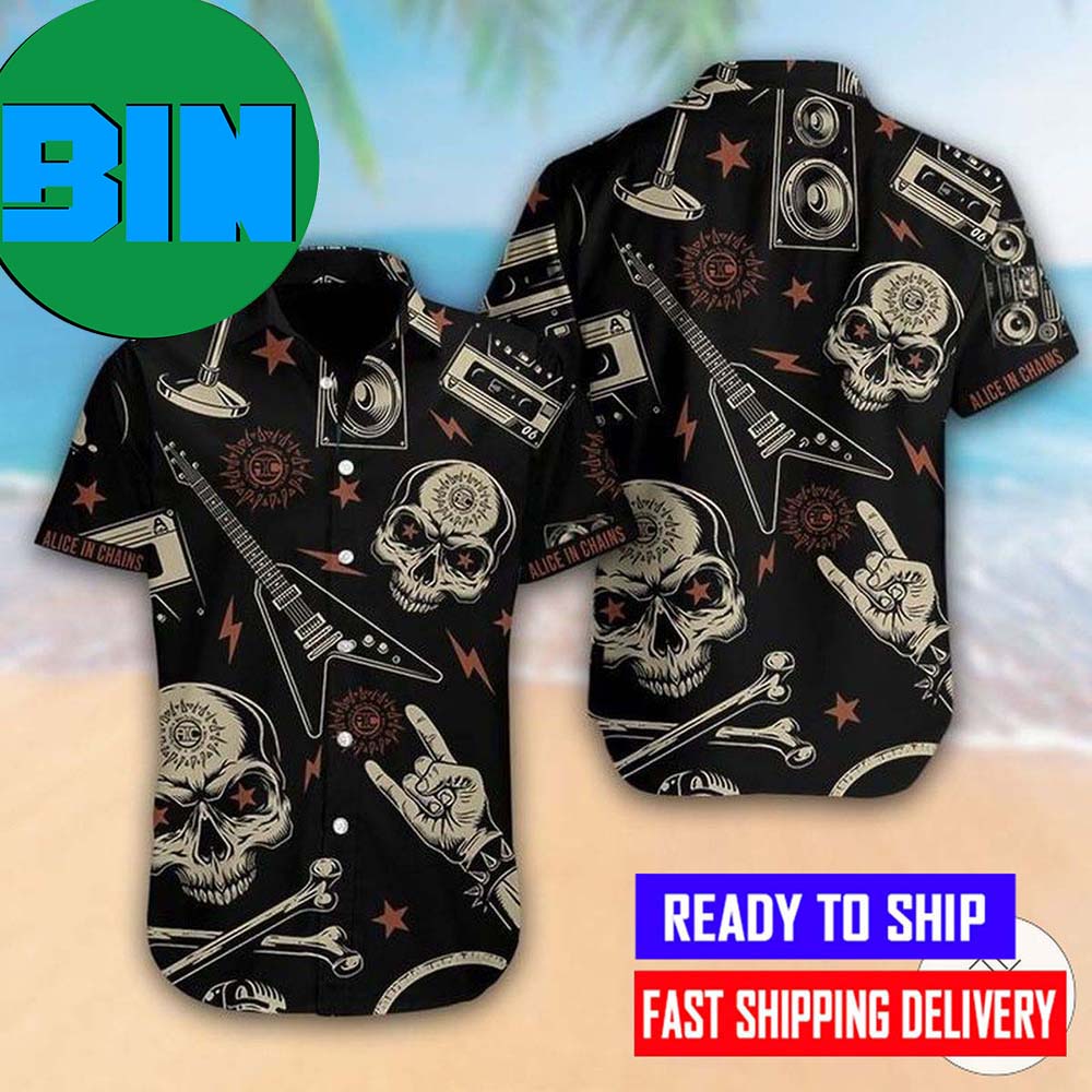 Alice In Chains Hawaiian Shirt 5768