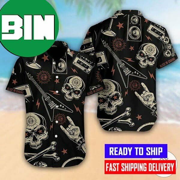 Alice In Chains Hawaiian Shirt