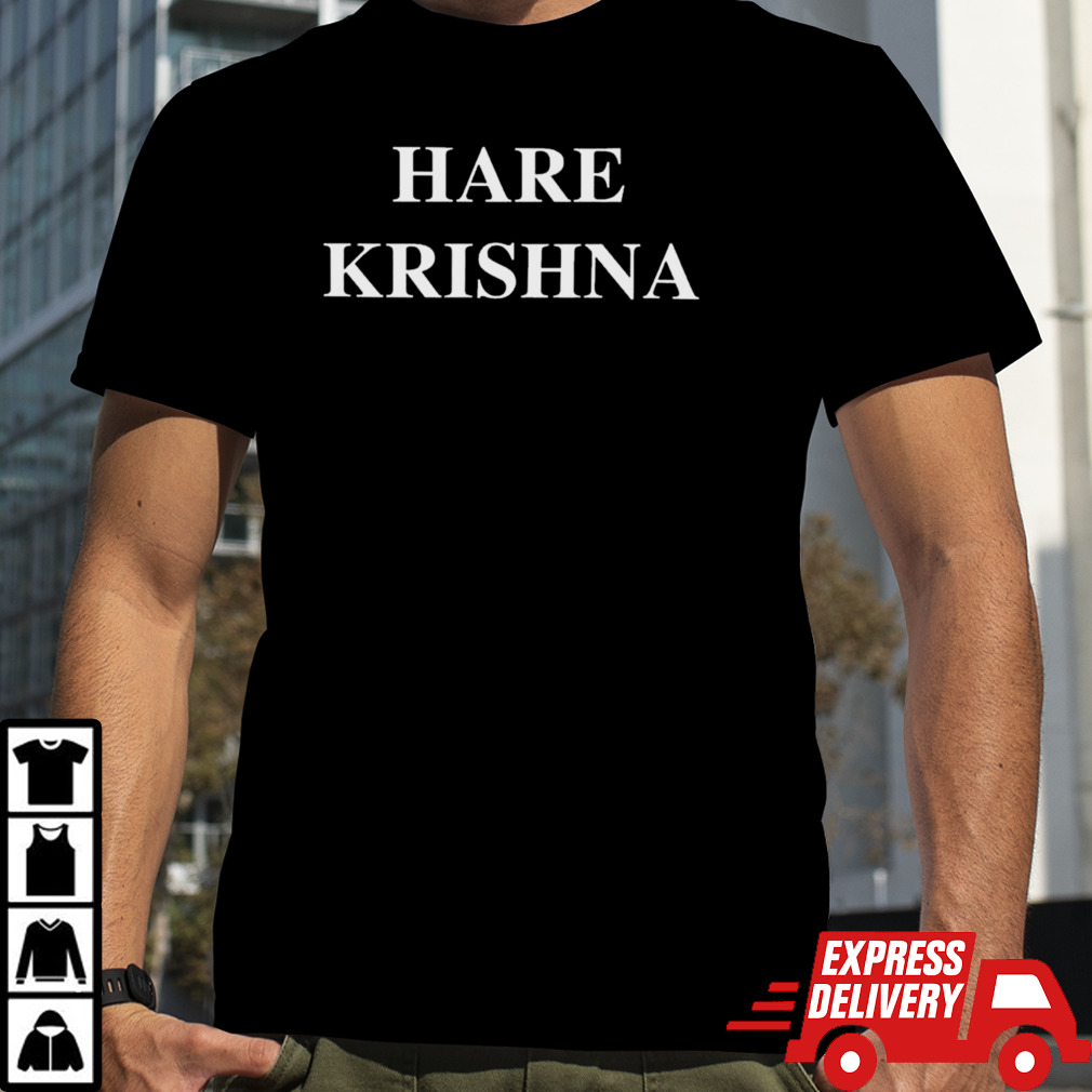 Awesome hare krishna 2024 shirt