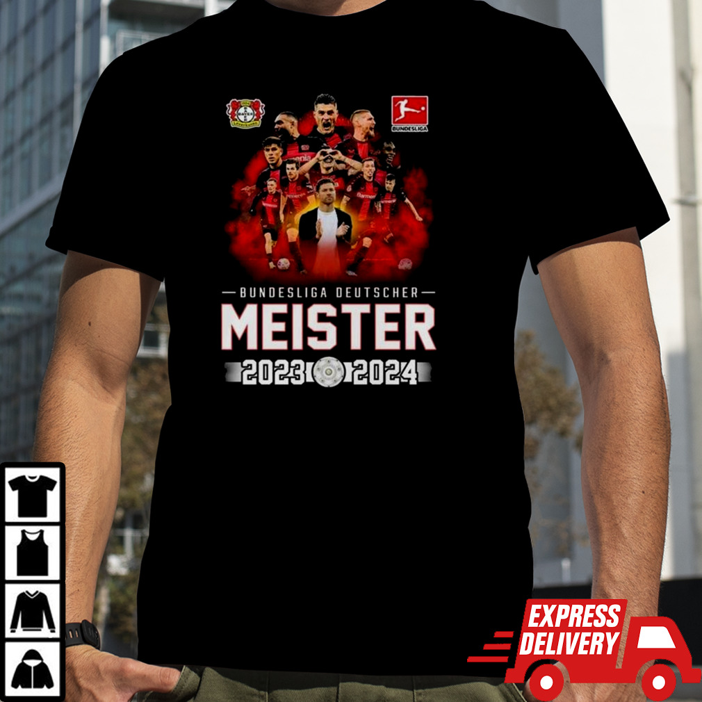 Bundesliga Deutscher Meister Bayer Leverkusen 2023-2024 Shirt