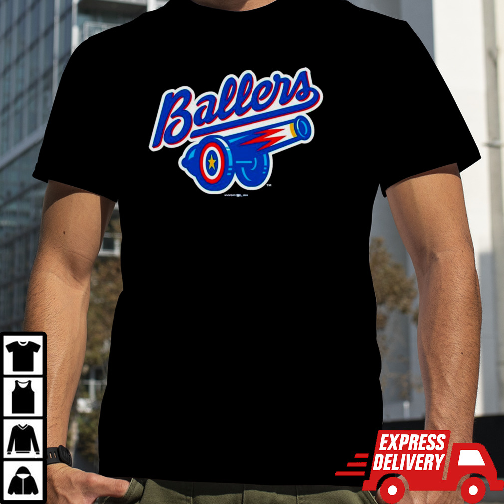 Columbia County Cannons ballers logo shirt