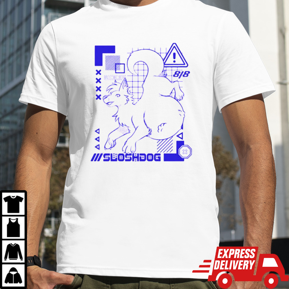 Digital Slosh Dog T-shirt