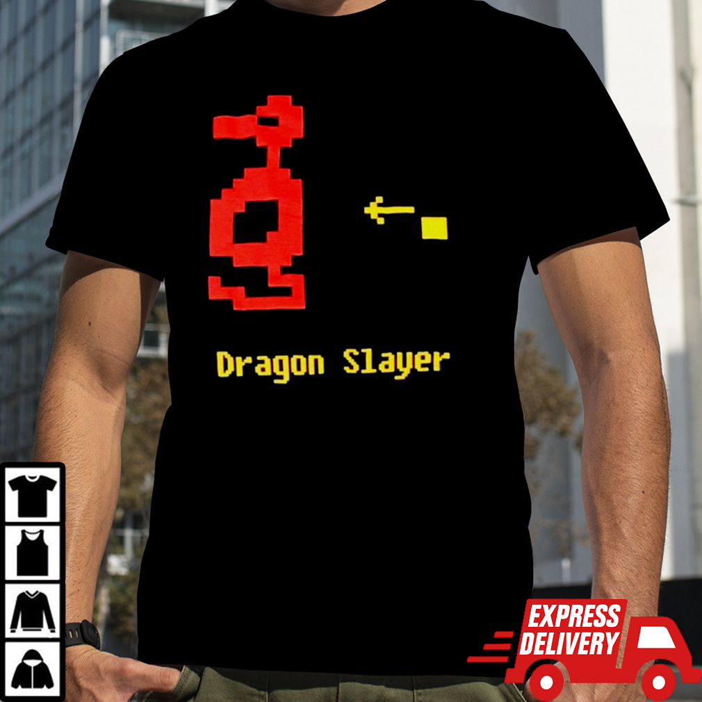 Dragon slayer 8-bit shirt