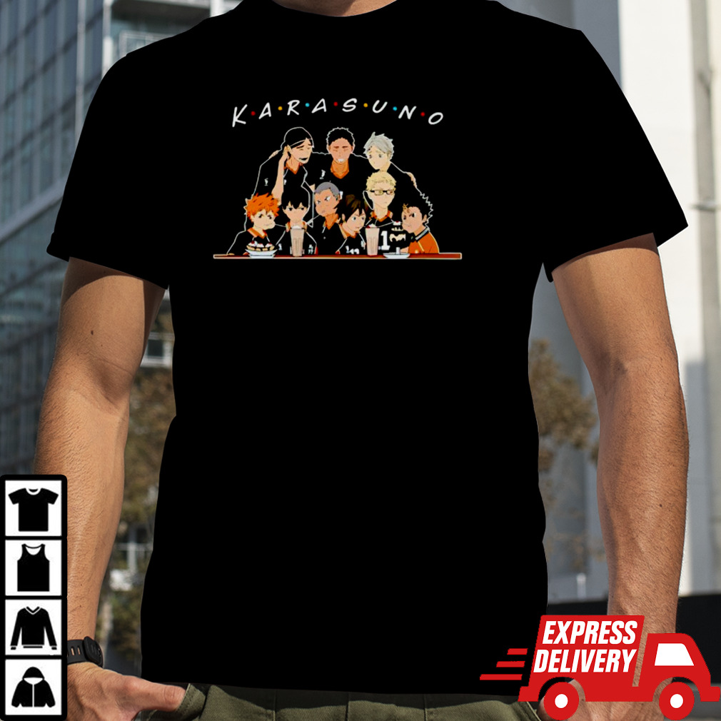 Karasuno Team Friends TV shirt