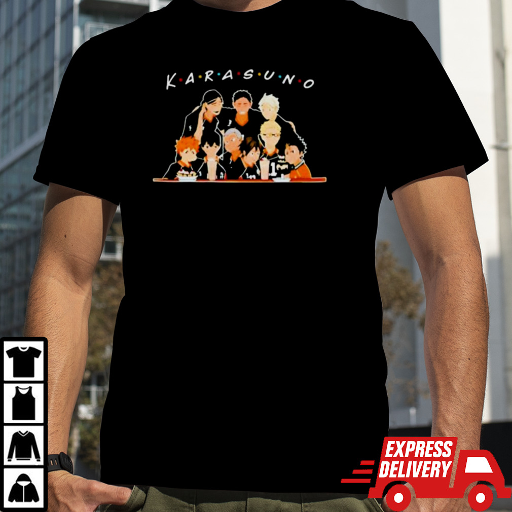 Karasuno Team Friends Tv Shirt