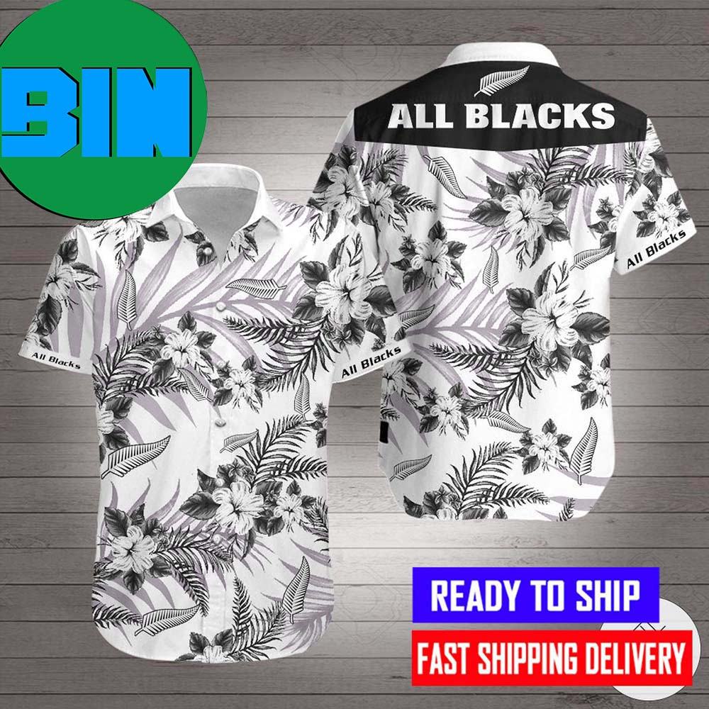 All Blacks Hawaiian Shirt 3257