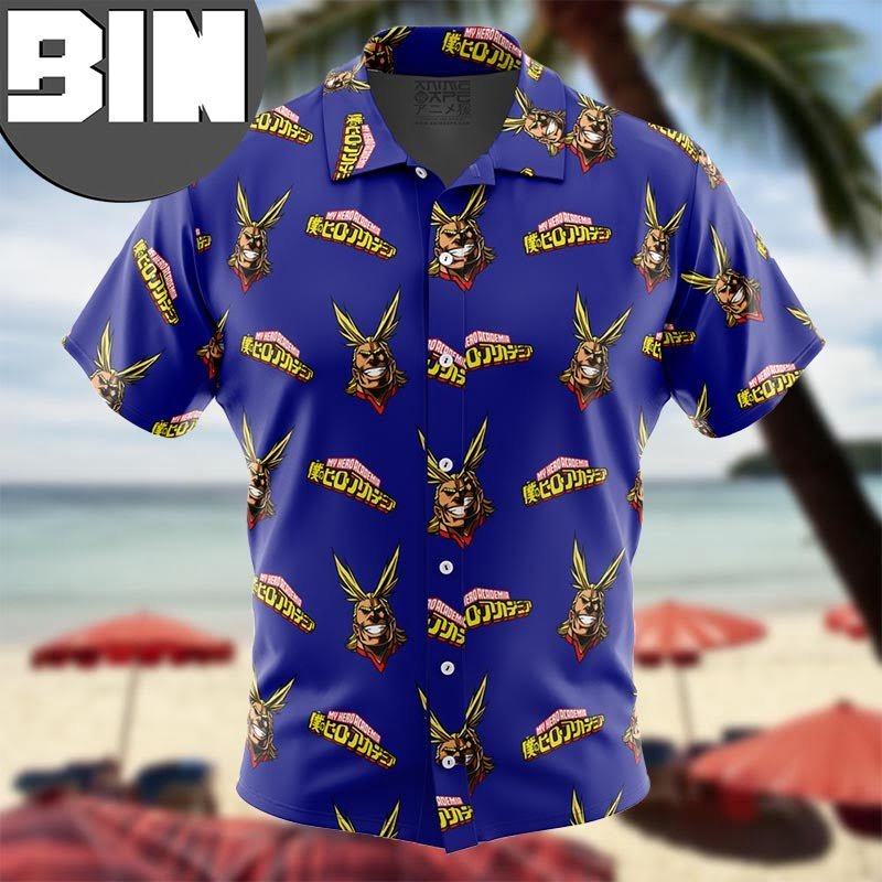 All Might My Hero Academia Anime Hawaiian Shirt