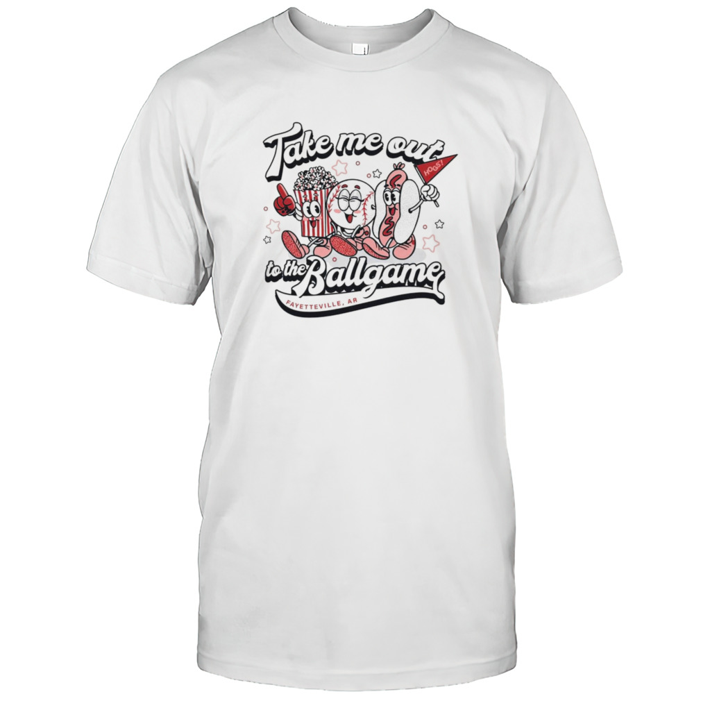 Arkansas take me out to the ballgame shirt